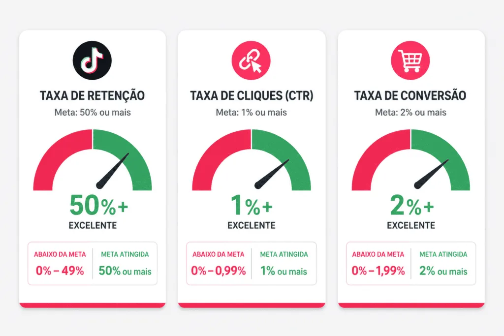 Métricas para acompanhar — e o que ajustar quando não está funcionando